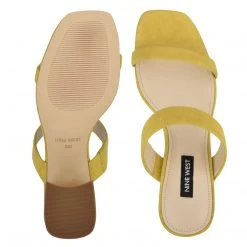 Nine West Galvin Block Heel Slide Sandals 11 Nine West Galvin Block Heel Slide Sandals