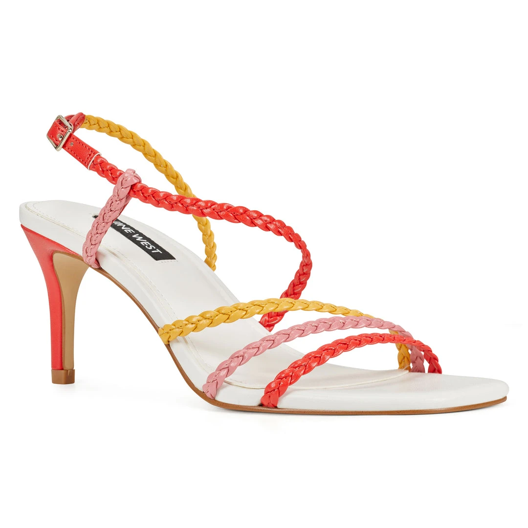 Nine West Heels Game Heeled Sandals 4 Nine West Heels Game Heeled Sandals