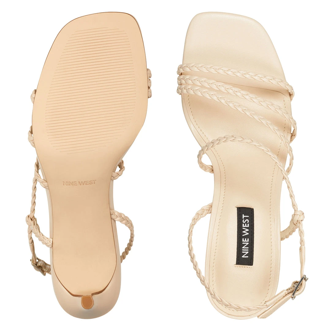 Nine West Heels Game Heeled Sandals 8 Nine West Heels Game Heeled Sandals