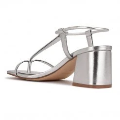 Nine West Gardeen Block Heel Sandals Y2K Revival
