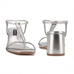 Nine West Gardeen Block Heel Sandals Y2K Revival