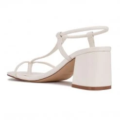 Nine West Gardeen Block Heel Sandals Y2K Revival