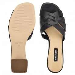 Nine West Garnet Slide Sandals Heels