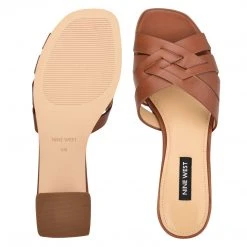 Nine West Garnet Slide Sandals Heel Appeal