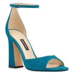 Nine West Gavyn Ankle Strap Pumps Heels