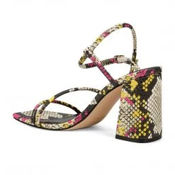 Nine West Color Pop Gellar Block Heel Sandals