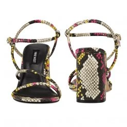 Nine West Color Pop Gellar Block Heel Sandals