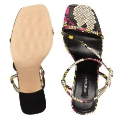 Nine West Color Pop Gellar Block Heel Sandals