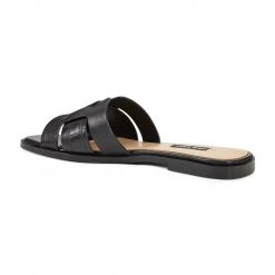 Nine West Genuine Flat Slide Sandals Mules & Slides