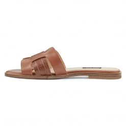 Nine West Genuine Flat Slide Sandals Mules & Slides