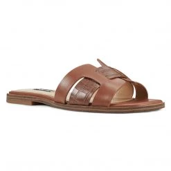 Nine West Genuine Flat Slide Sandals Mules & Slides