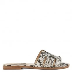 Nine West Genuine Flat Slide Sandals Mules & Slides