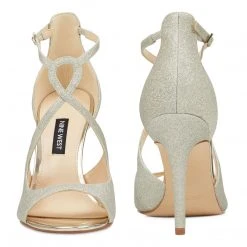 Nine West Metallic Mindset Giaa Heeled Sandals