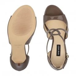 Nine West Heels Giaa Open Toe Pump