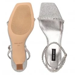 Nine West Giena Ankle Strap Dress Sandals Heel Appeal 6 Nine West Giena Ankle Strap Dress Sandals Heel Appeal