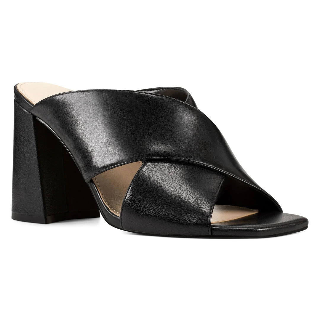 Nine West Gigi Block Heel Slide Sandals 4 Nine West Gigi Block Heel Slide Sandals