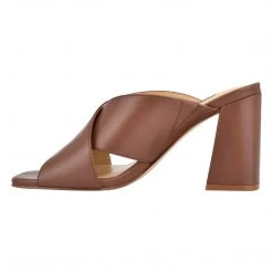 Nine West Heel Appeal Gigi Block Heel Slide Sandals 11 Nine West Heel Appeal Gigi Block Heel Slide Sandals