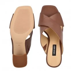 Nine West Heel Appeal Gigi Block Heel Slide Sandals 13 Nine West Heel Appeal Gigi Block Heel Slide Sandals