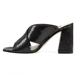 Nine West Gigi Block Heel Slide Sandals