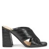 Nine West Gigi Block Heel Slide Sandals Heel Appeal 1 Nine West Gigi Block Heel Slide Sandals Heel Appeal