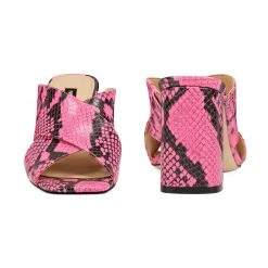 Nine West Gigi Block Heel Slide Sandals Color Pop 6 Nine West Gigi Block Heel Slide Sandals Color Pop