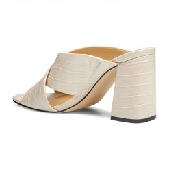 Nine West Gigi Block Heel Slide Sandals