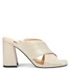 Nine West Gigi Block Heel Slide Sandals