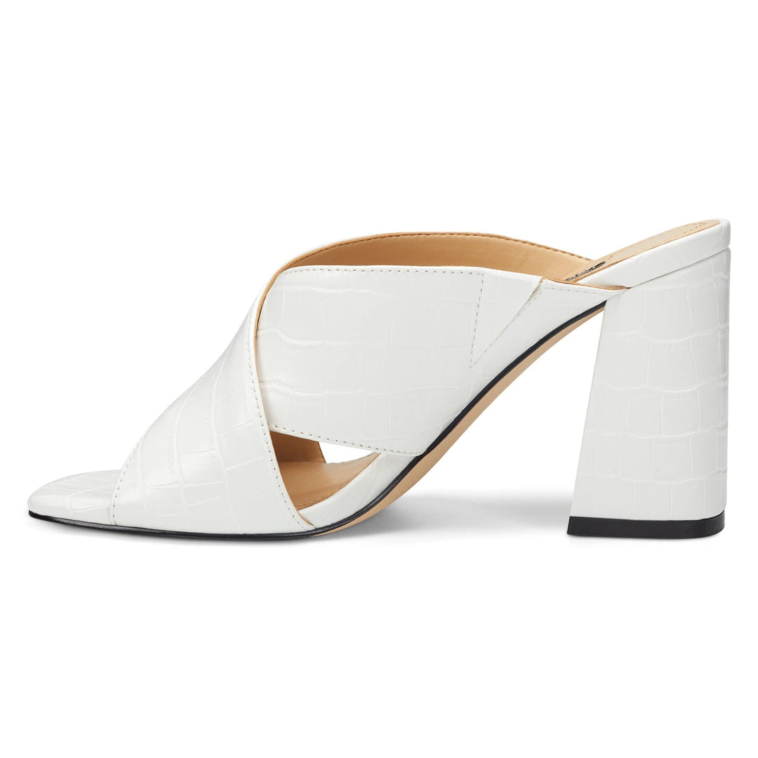 Nine West Gigi Block Heel Slide Sandals Nine West Gigi Block Heel Slide Sandals