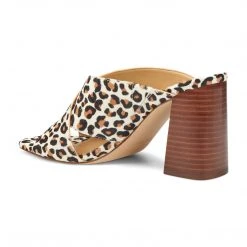 Nine West Gigi Block Heel Slide Sandals