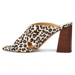 Nine West Gigi Block Heel Slide Sandals