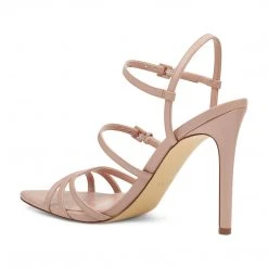 Nine West Gilficco Strappy Sandals Heels 10 Nine West Gilficco Strappy Sandals Heels