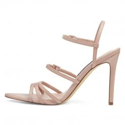 Nine West Gilficco Strappy Sandals Heels 11 Nine West Gilficco Strappy Sandals Heels