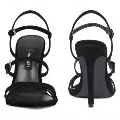 Nine West Gilficco Strappy Sandals Heels 12 Nine West Gilficco Strappy Sandals Heels