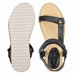 Nine West Glampin Espadrille Wedge Sandals Weave Got You