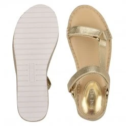 Nine West Glampin Espadrille Wedge Sandals 6 Nine West Glampin Espadrille Wedge Sandals