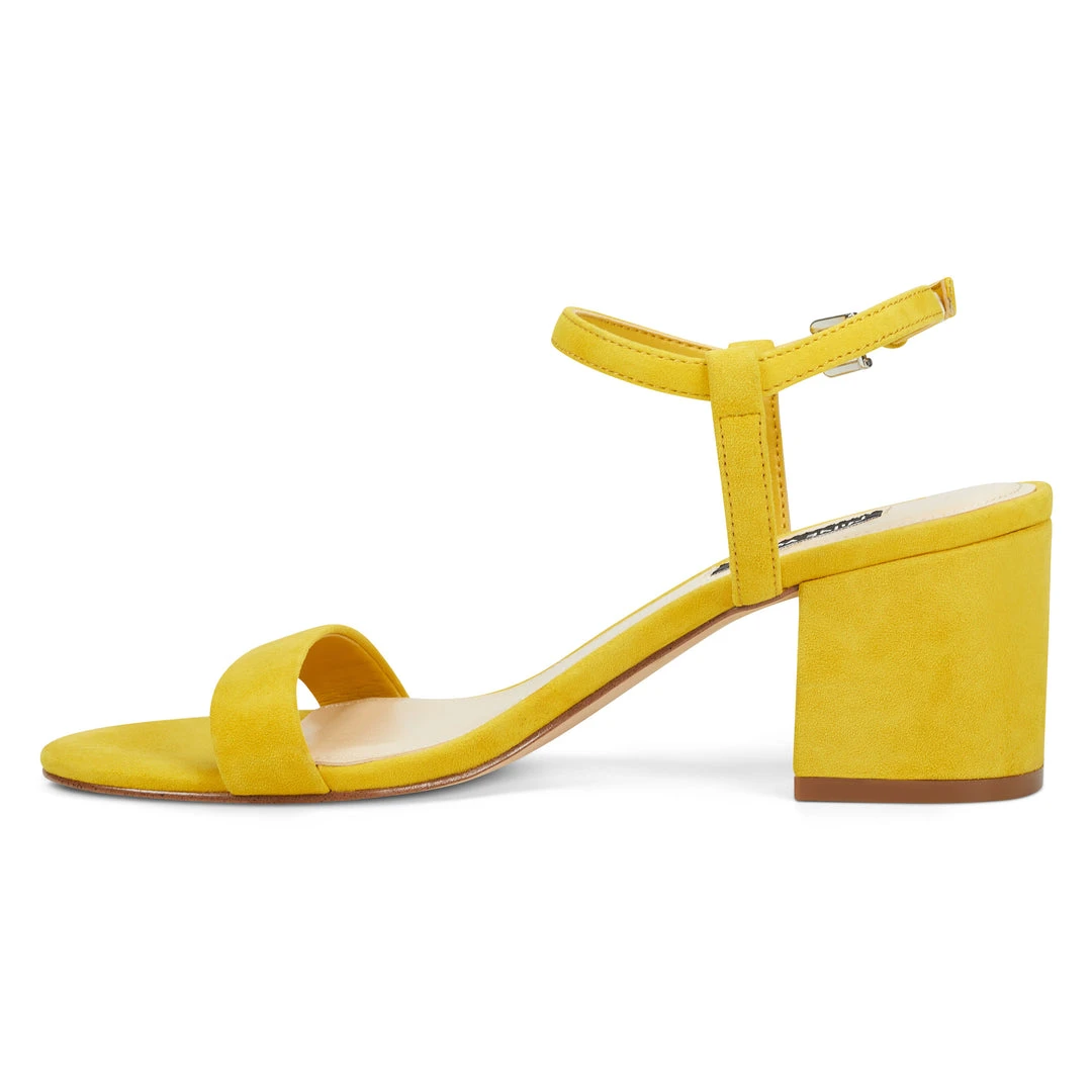 Nine West Gloria Block Heel Dress Sandals 6 Nine West Gloria Block Heel Dress Sandals