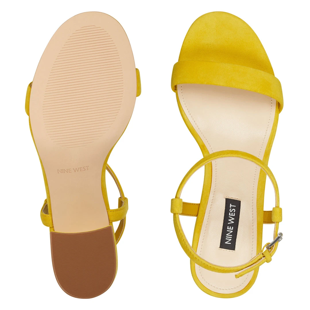 Nine West Gloria Block Heel Dress Sandals 8 Nine West Gloria Block Heel Dress Sandals