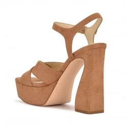 Nine West Glows Platform Sandals
