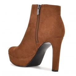 Nine West Glowup Platform Booties High Impact Platforms