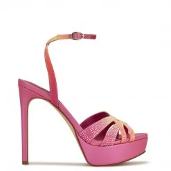 Nine West Gobig Platform Sandals