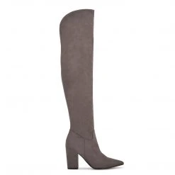 Nine West Shoes Goforit Over The Knee Heeled Boots