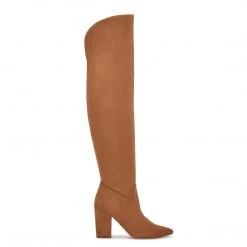 Nine West Shoes Goforit Over The Knee Heeled Boots