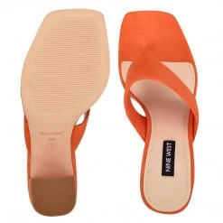 Nine West Gogo Block Heel Slide Sandals Color Pop 11 Nine West Gogo Block Heel Slide Sandals Color Pop