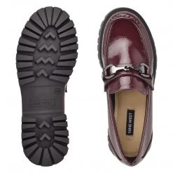 Nine West Gonehme Lug Sole Loafers Flats