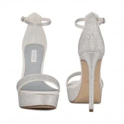 Nine West Goout Platform Sandals 10 Nine West Goout Platform Sandals