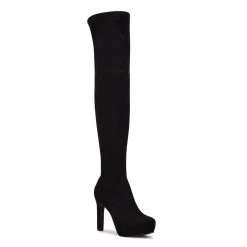 Nine West Gotcha Wide Calf Over The Knee Platform Boots