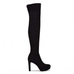 Nine West Gotcha Wide Calf Over The Knee Platform Boots