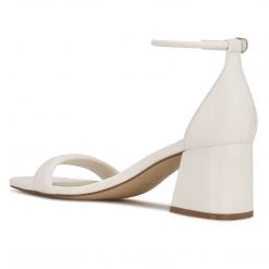 Nine West Shoes Gretal Ankle Strap Block Heel Sandals