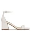 Nine West Shoes Gretal Ankle Strap Block Heel Sandals