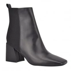 Nine West Griffin Block Heel Booties Heels